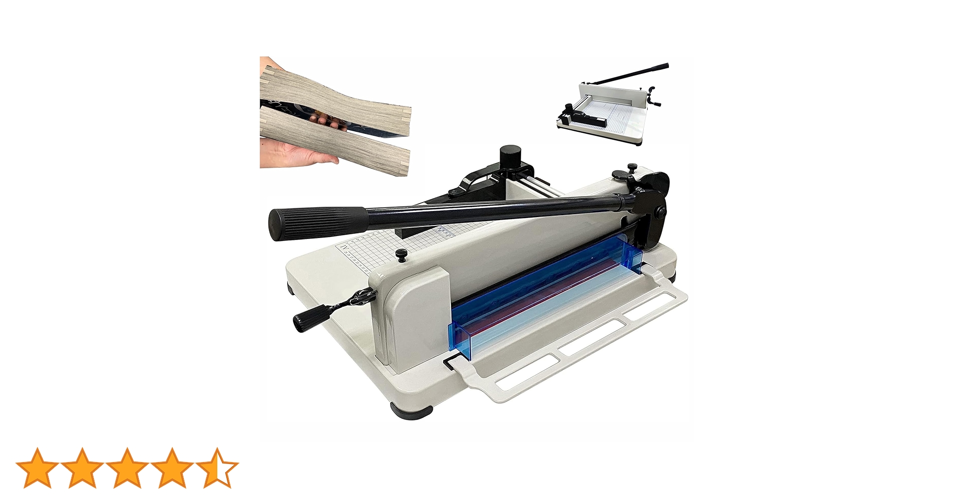 ダイシン商業　業務用　ペーパーカッター DS-858A4 約16kg 裁断機 ペーパーカッター、裁断機、業務用裁断機